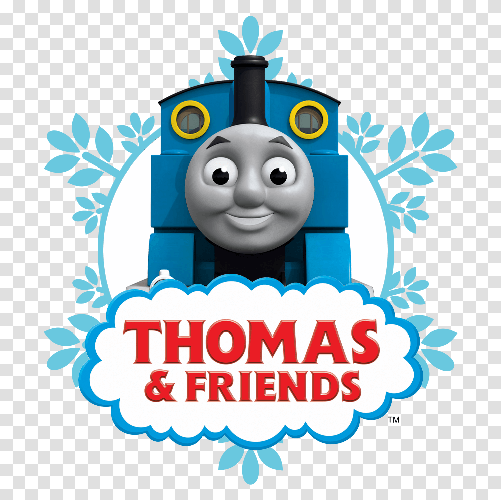 Thomas And Friends Logo, Poster, Advertisement Transparent Png