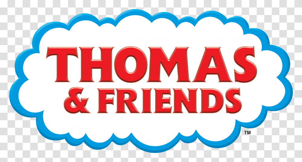 Thomas And Friends Logo, Label, Word, Alphabet Transparent Png
