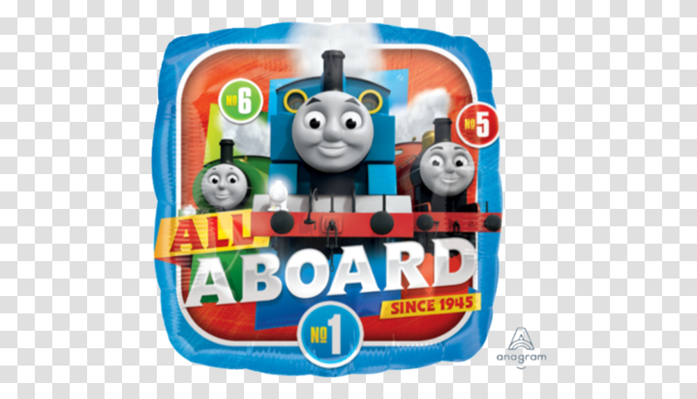 Thomas And Friends Plate Happy Birthday, Advertisement, Poster, Flyer, Paper Transparent Png