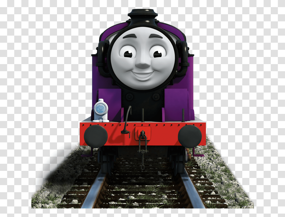 Thomas And Friends Purple Train Thomas The Train And Friends Clipart, Locomotive, Vehicle, Transportation, Railway Transparent Png