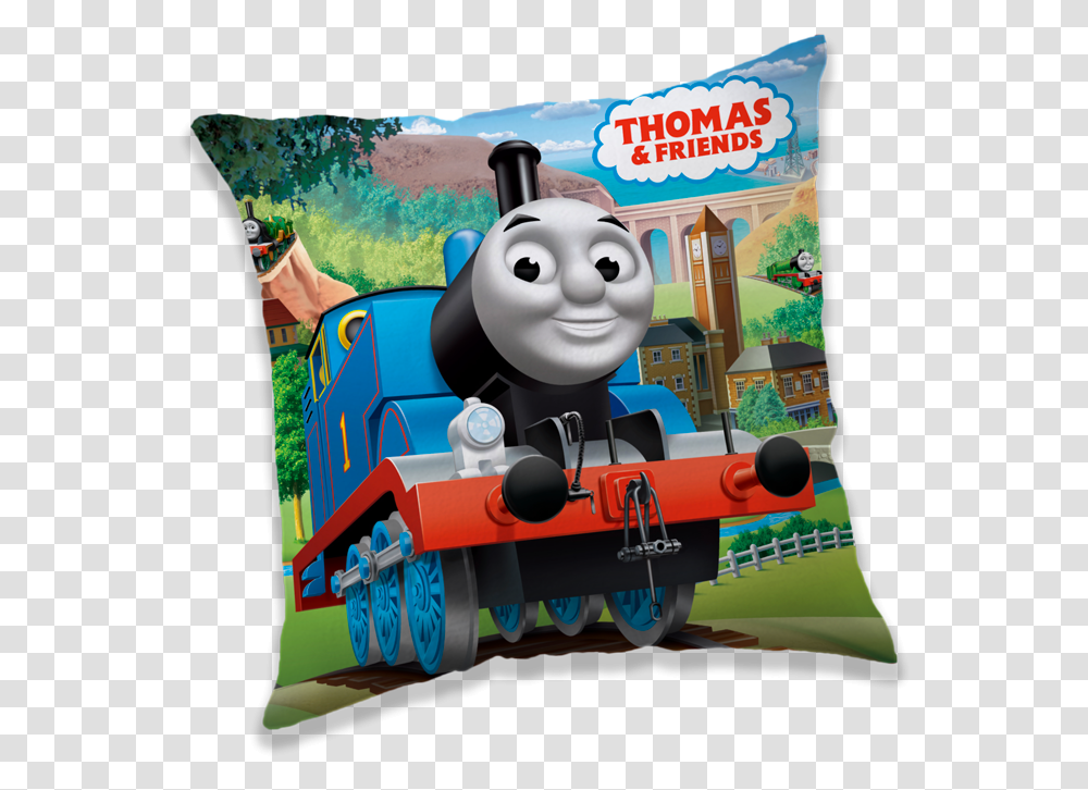 Thomas And Friends Quot03 Thomas And Friends, Cushion, Pillow, Toy, Person Transparent Png