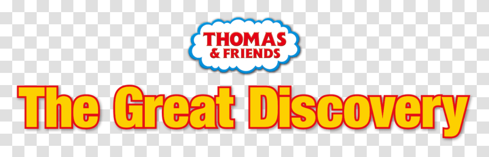 Thomas And Friends The Great Discovery Logo, Word, Label, Alphabet Transparent Png