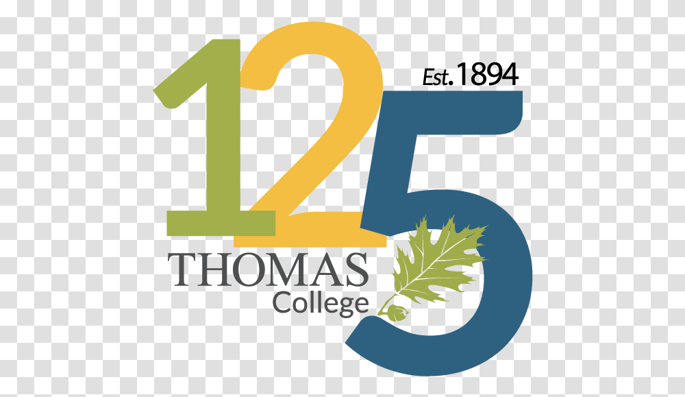 Thomas College, Number, Logo Transparent Png