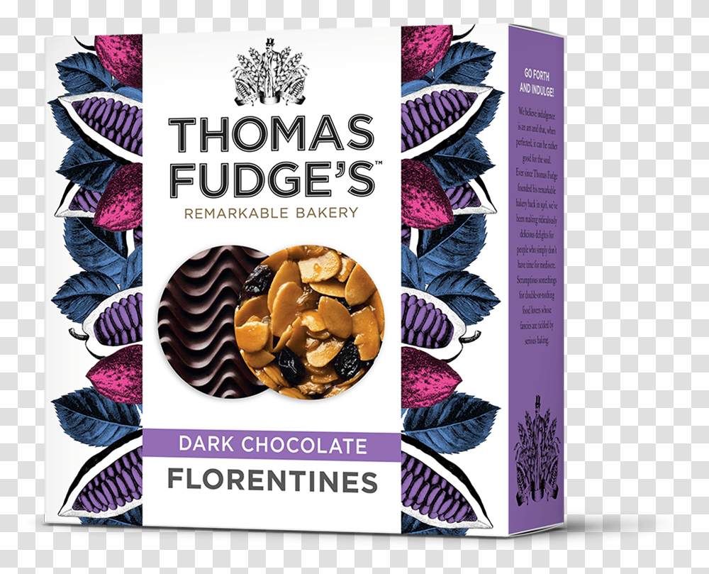 Thomas Fudge Salted Caramel Florentines, Poster, Advertisement, Flyer, Paper Transparent Png