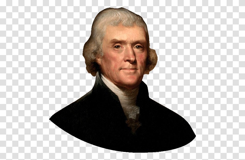Thomas Jefferson Founding Fathers Of The United States Thomas Jefferson, Head, Person, Human, Face Transparent Png