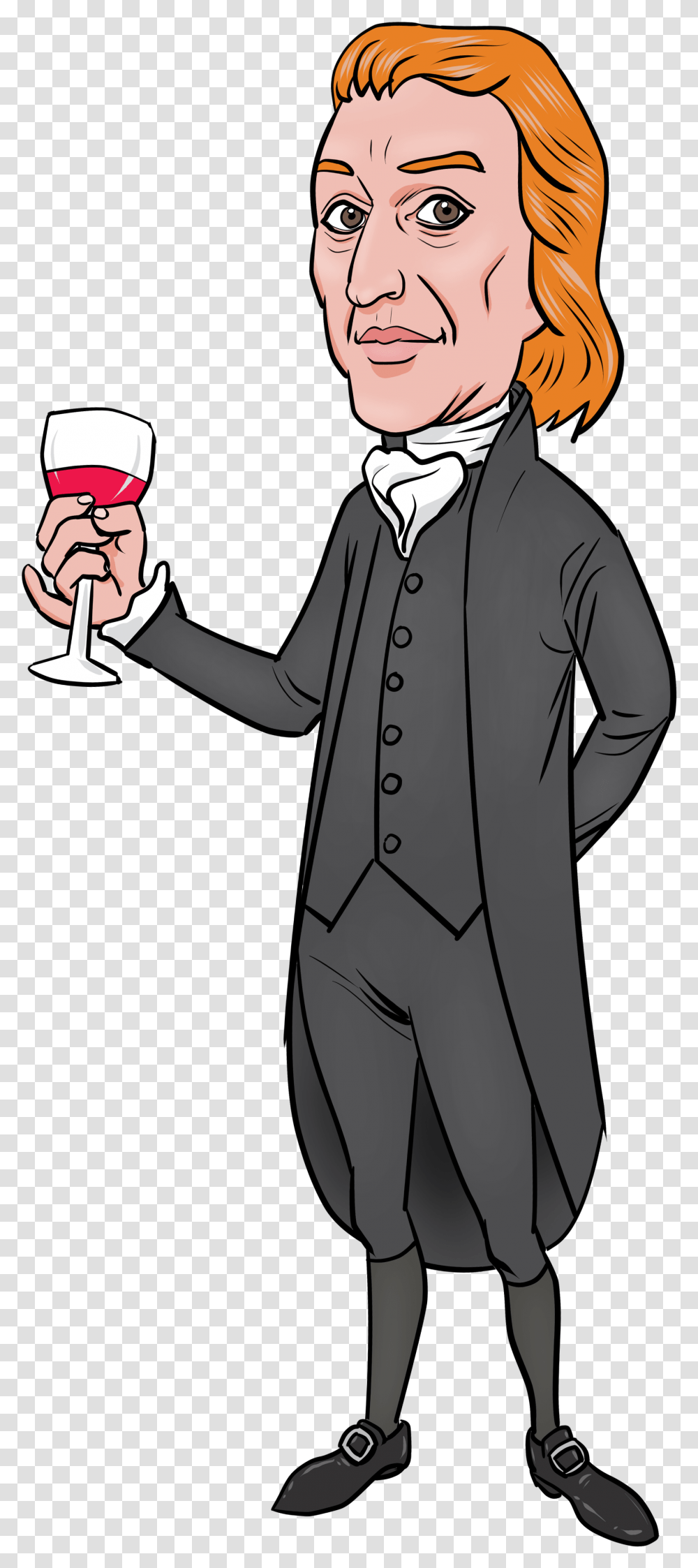 Thomas Jefferson United States Presidential Election Cartoon Thomas Jefferson Clipart, Performer, Person, Human, Suit Transparent Png