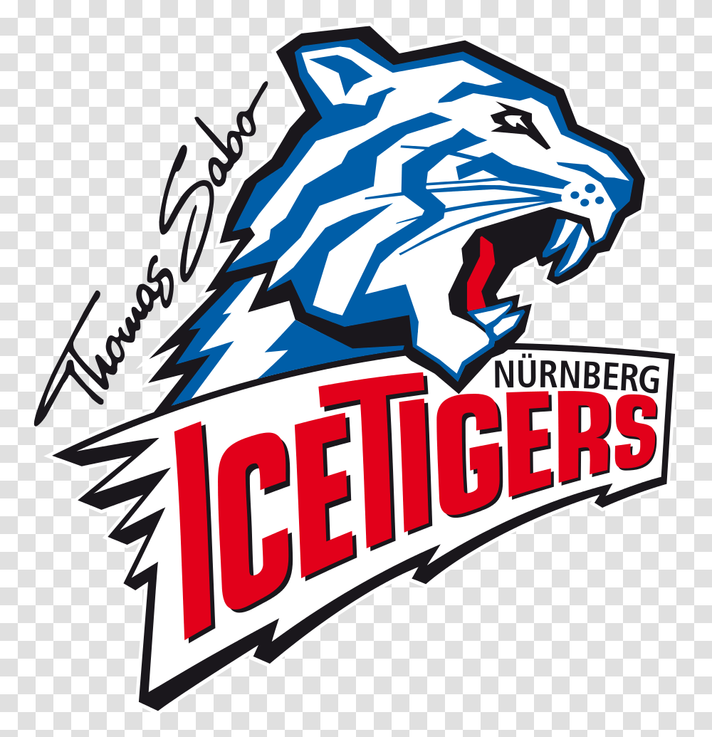 Thomas Sabo Ice Tigers Nurnberg Logo Thomas Sabo Ice Tigers Logo, Label Transparent Png