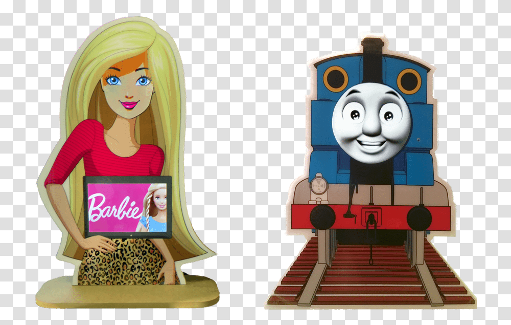Thomas The Tank Engine Barbie, Person, Human, Food Transparent Png
