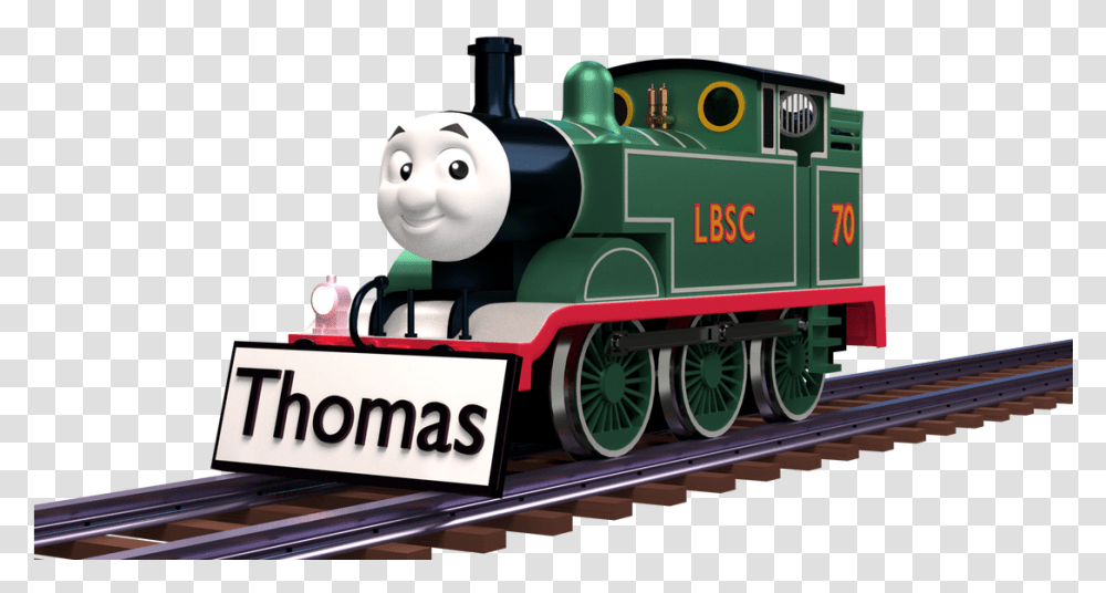 Thomas The Tank Engine By Cosmicrenders64 Blue Thomas The Train Edward, Locomotive, Vehicle, Transportation, Wheel Transparent Png