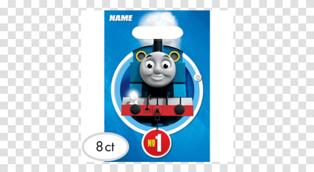 Thomas The Tank Engine Cupcake Topper, Poster, Advertisement, Flyer, Paper Transparent Png