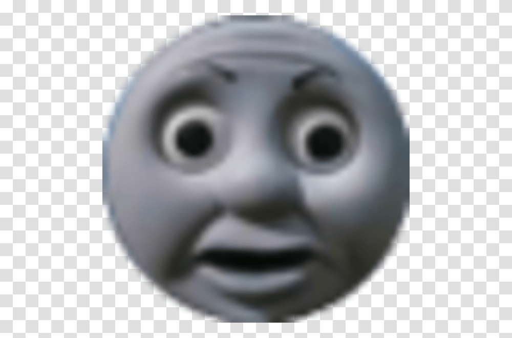 Thomas The Tank Engine Face Thomas The Train Face, Sphere, Ball, Bowling, Soccer Ball Transparent Png
