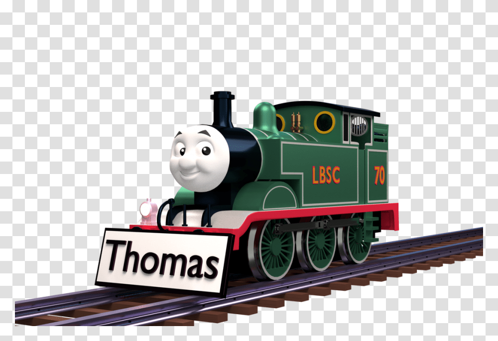 Thomas The Tank Engine, Locomotive, Train, Vehicle, Transportation Transparent Png