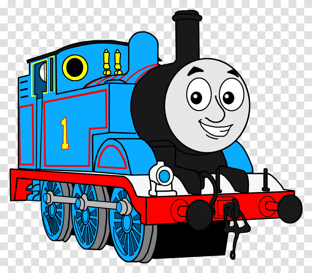 Thomas The Tank Engine Thomas Clipartmag, Vehicle, Transportation, Train, Fire Truck Transparent Png