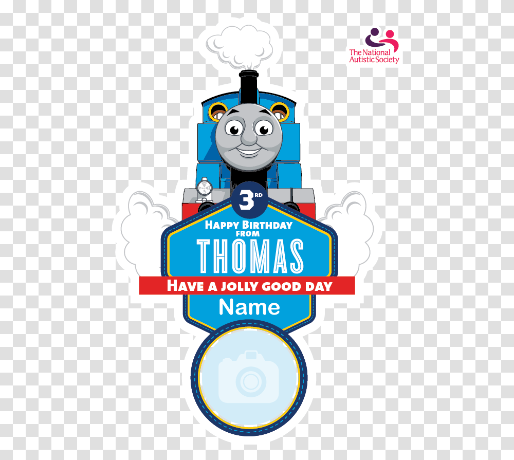 Thomas The Train 3rd Birthday Clip Art Thomas And Friend Tshirt Designs, Poster, Advertisement, Paper Transparent Png