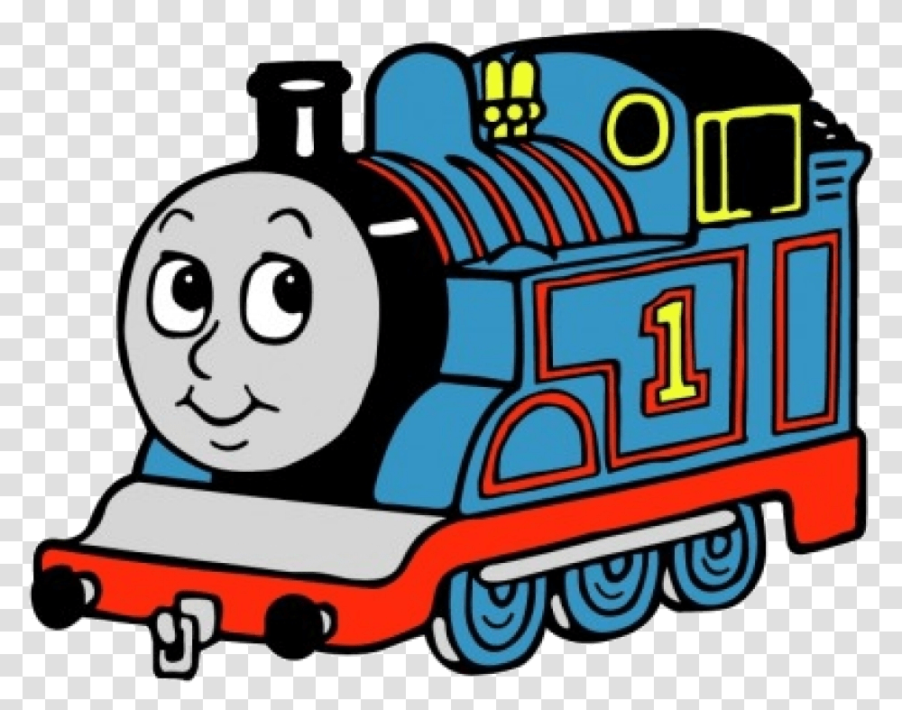 Thomas The Train Clipart Free Best, Vehicle, Transportation, Locomotive, Machine Transparent Png