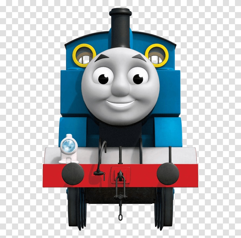 Thomas The Train Front Download Thomas And Friends, Toy, Vehicle, Transportation, Machine Transparent Png
