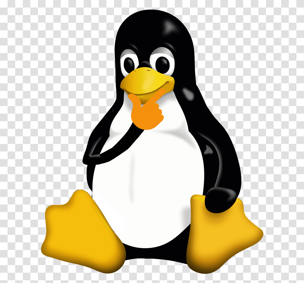 Thonk Linux Logo, Bird, Animal, Penguin, Toy Transparent Png