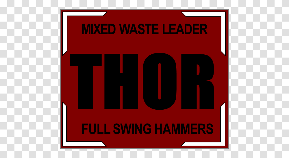 Thor 1 Raiders Background, Vehicle, Transportation, License Plate Transparent Png