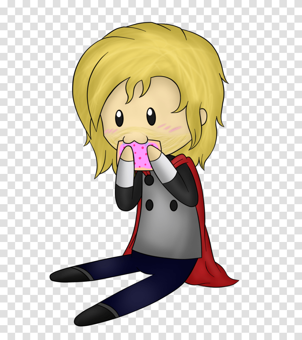 Thor And A Poptart, Toy, Plant, Helmet Transparent Png