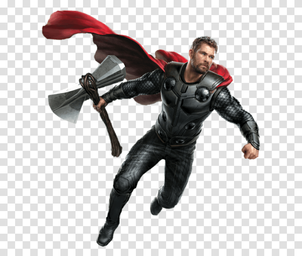 Thor Avengers Endgame, Person, Human, Ninja, Axe Transparent Png