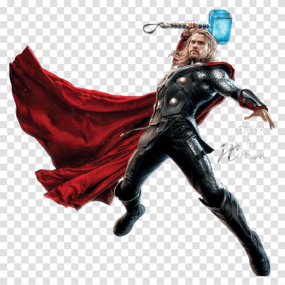 Thor Avengers, Person, Human, Ninja, Dance Pose Transparent Png