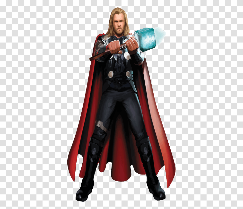 Thor Avengers Thor, Apparel, Cape, Performer Transparent Png
