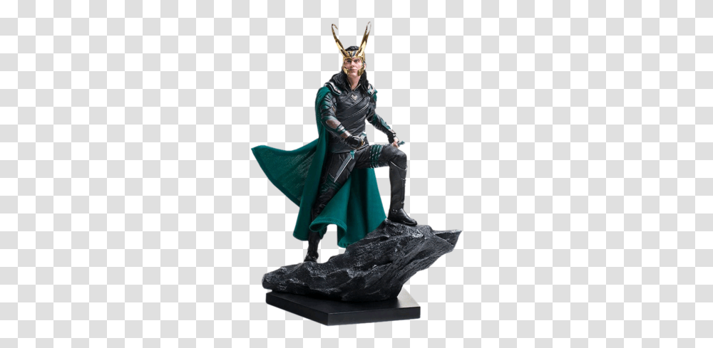 Thor Battle Diaorama Loki Statue, Person, Human, Apparel Transparent Png