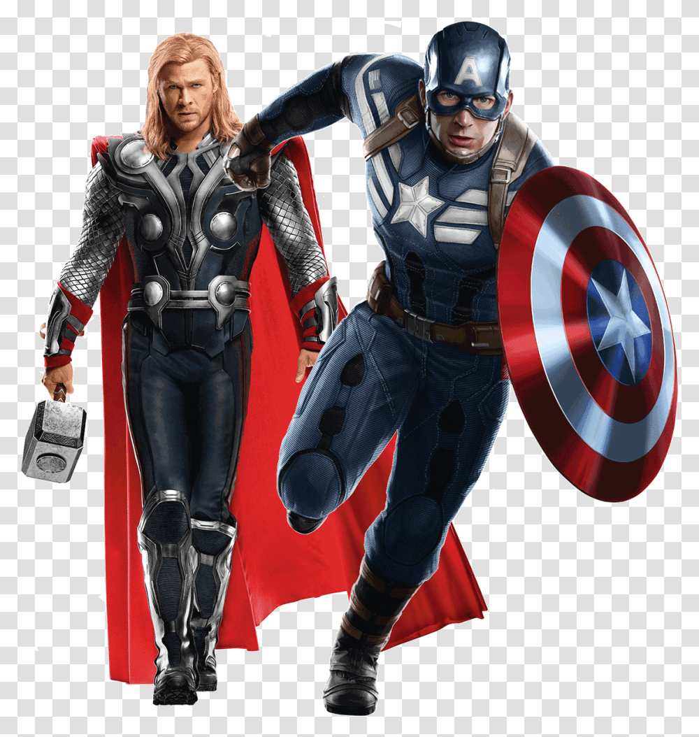 Thor Capitan America Winter Soldier, Costume, Person, People Transparent Png