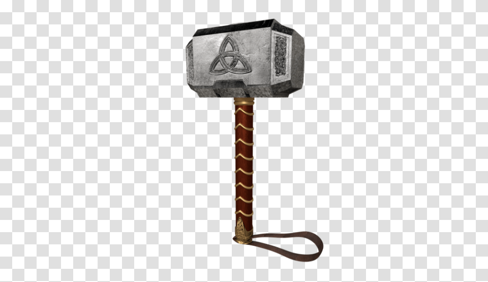 Thor Hammer Free Model, Tool, Mallet, Lamp Transparent Png