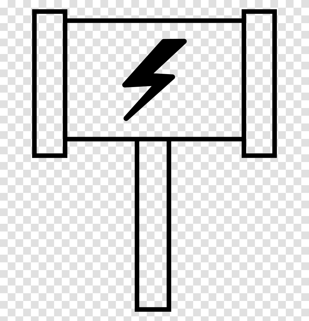 Thor Hammer Icon Free Download, Number, Sign Transparent Png
