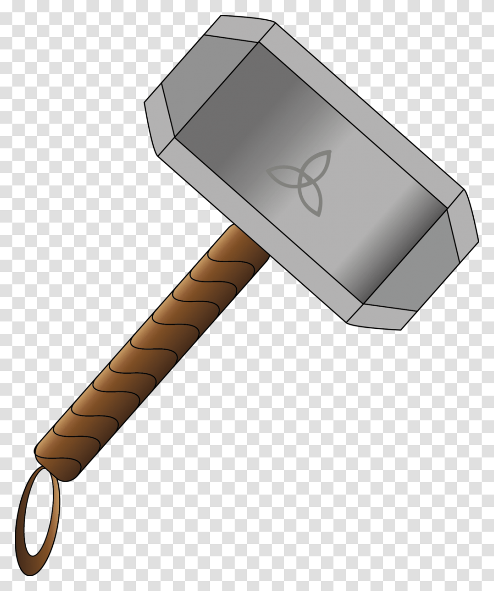 Thor Hammer Vector, Tool, Mallet Transparent Png