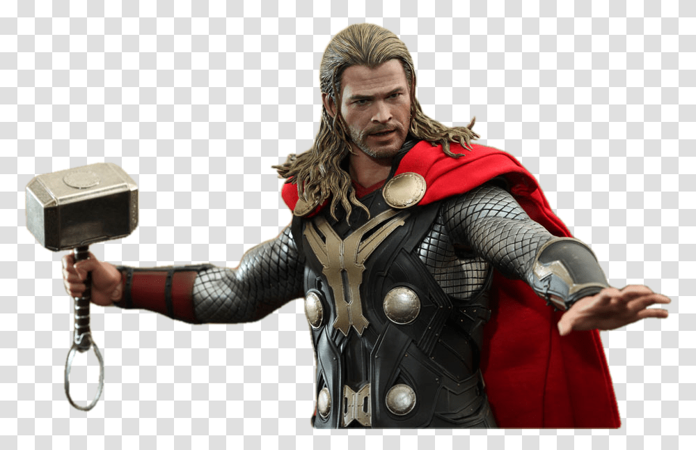 Thor Hot Toys Thor The Dark World, Costume, Person, Human, Blow Dryer Transparent Png