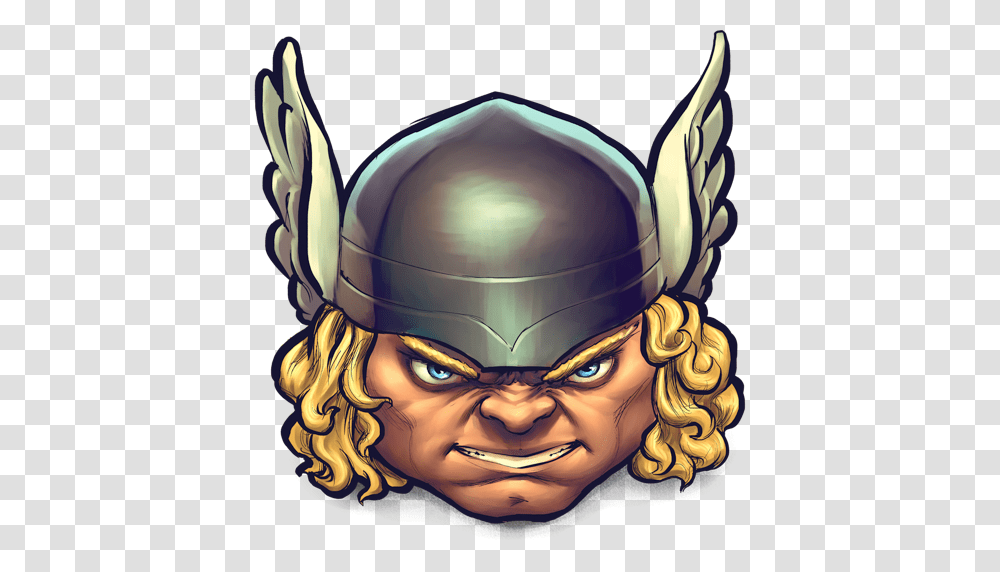 Thor Icon, Helmet, Person Transparent Png