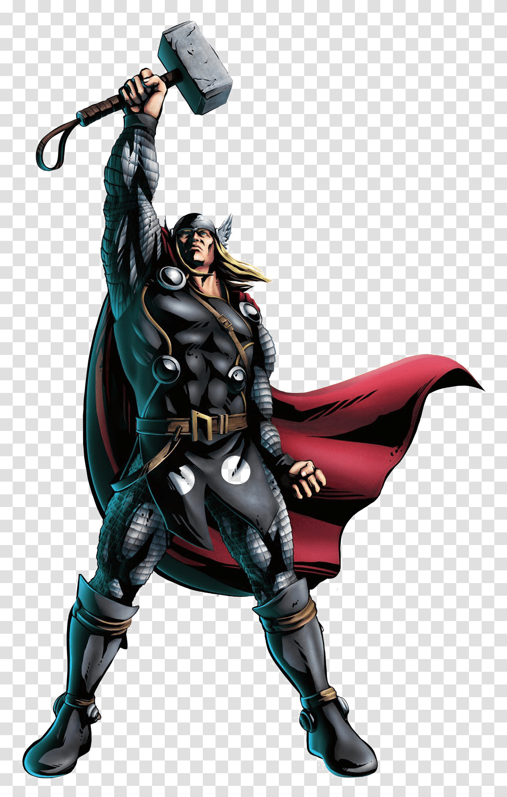 Thor Image Thor Marvel Vs Capcom, Person, Human, Batman, Costume Transparent Png