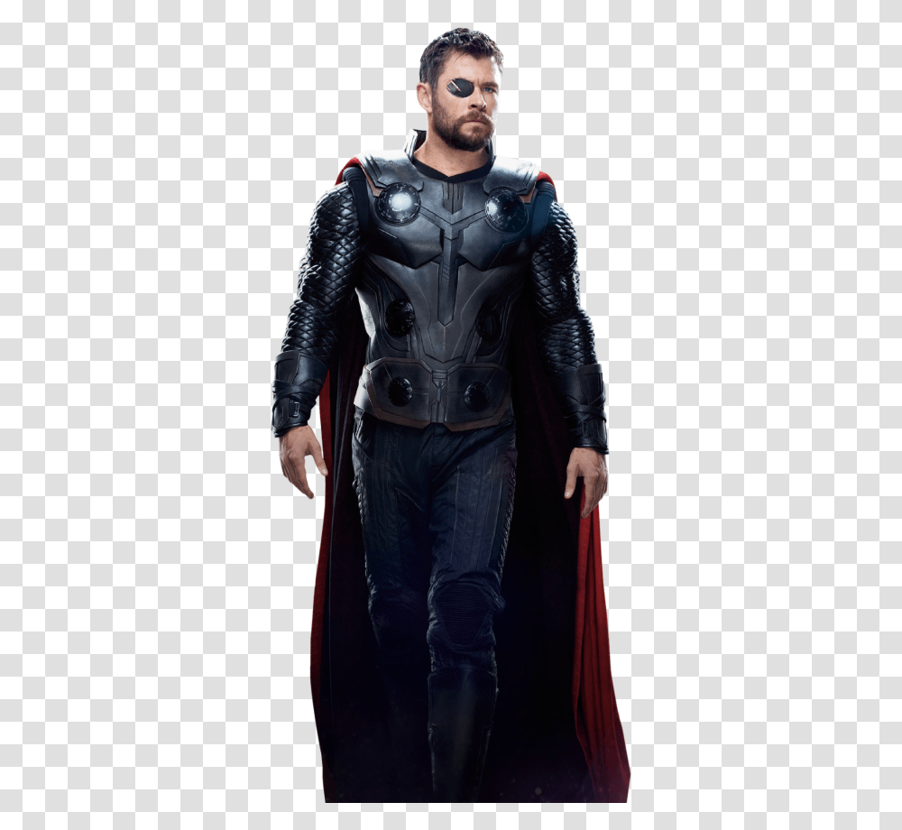 Thor Infinity War, Jacket, Coat, Person Transparent Png