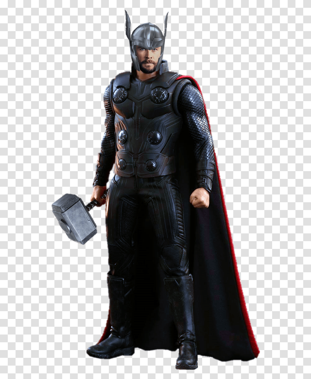 Thor Infinity War Thor Avengers Infinity War, Helmet, Person, Coat Transparent Png