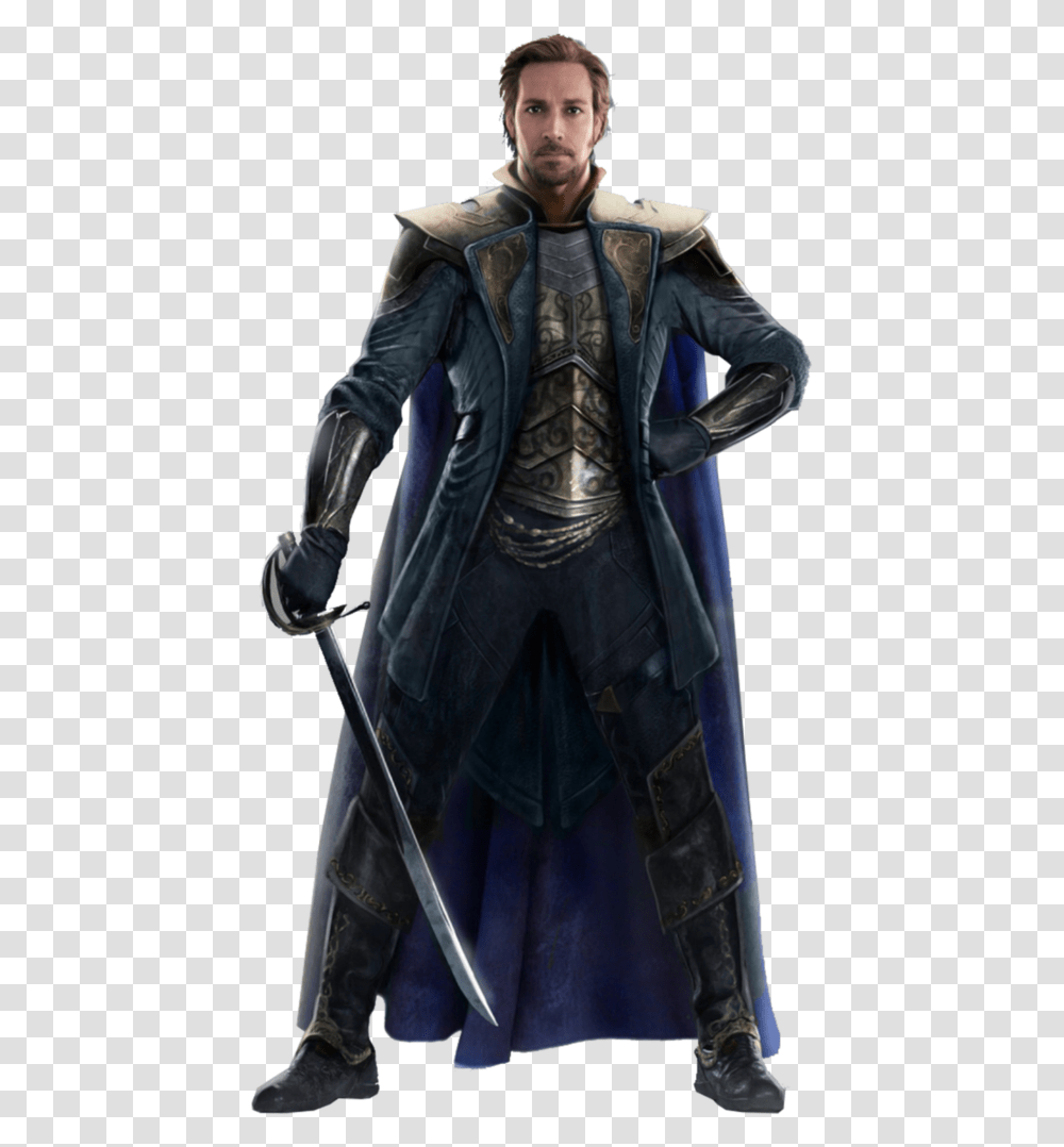 Thor Loki Design Costume Fandral Hq Fandral, Clothing, Person, Coat, Armor Transparent Png