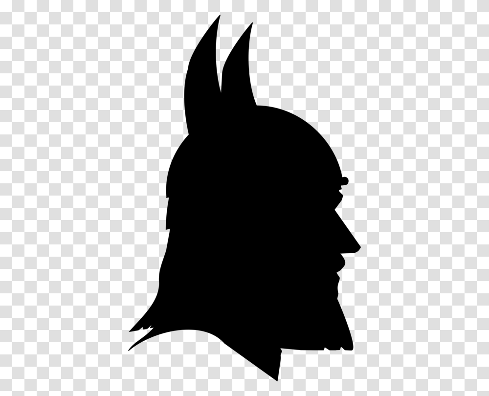 Thor Loki Silhouette Viking Norsemen, Gray, World Of Warcraft Transparent Png