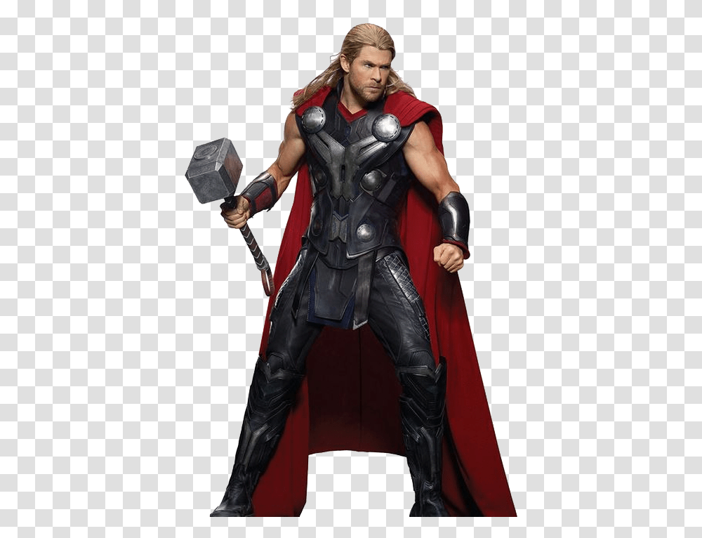 Thor Movie Marvel Super Heros Clipart Avengers 2 Age Of Ultron Thor, Person, Human, Costume, Knight Transparent Png