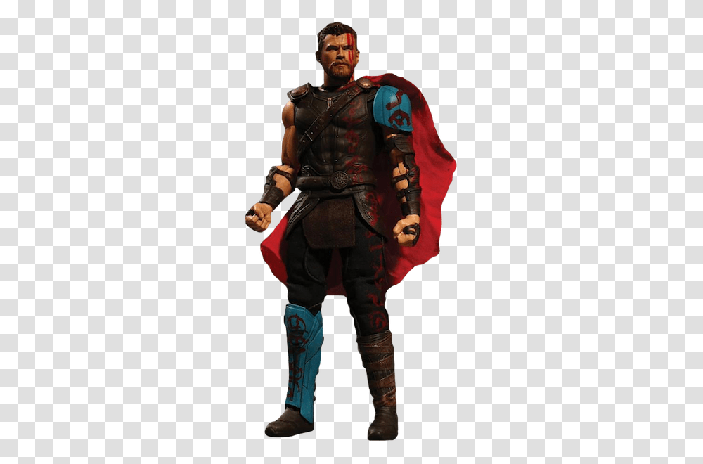 Thor Ragnarok Thor Collective Action Figure, Person, Costume, Face Transparent Png