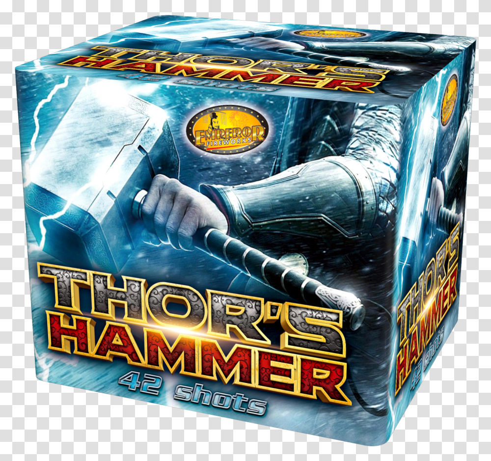 Thor's Hammer 42 Shot Action Figure Transparent Png