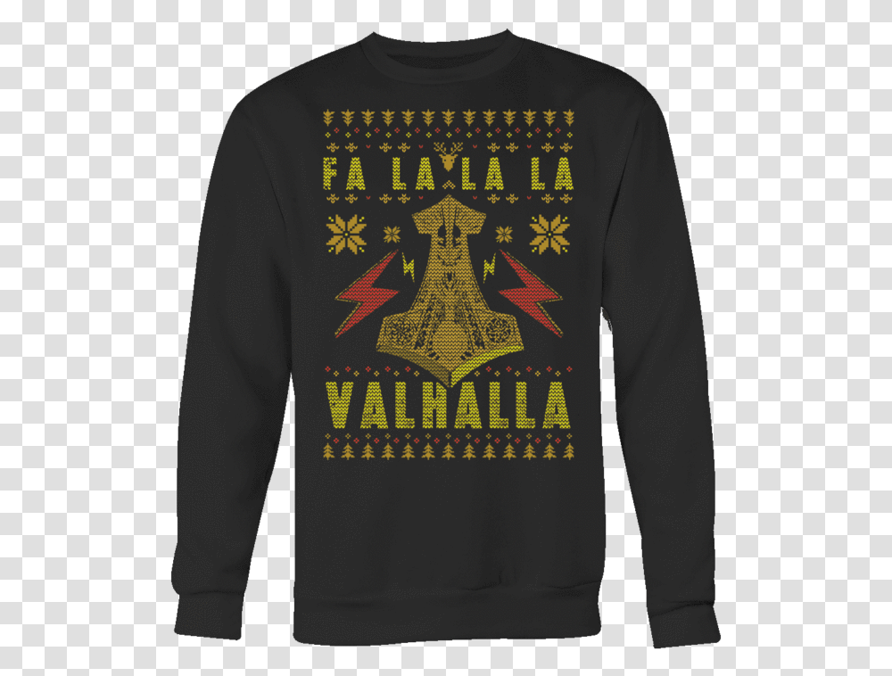 Thor's Hammer For Holiday Long Sleeved T Shirt, Apparel, Plant, Hoodie Transparent Png
