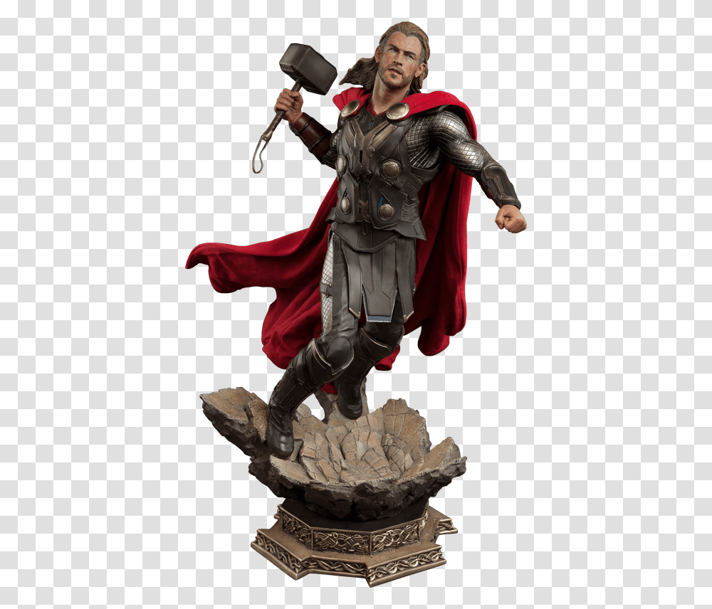 Thor The Dark World Statue, Person, Human, Costume Transparent Png
