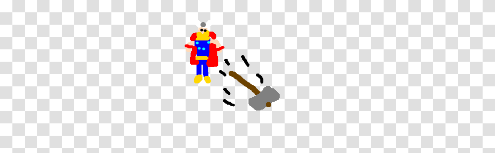 Thor Throwing Down The Ban Hammer, Sport, Sports, Tool, Croquet Transparent Png