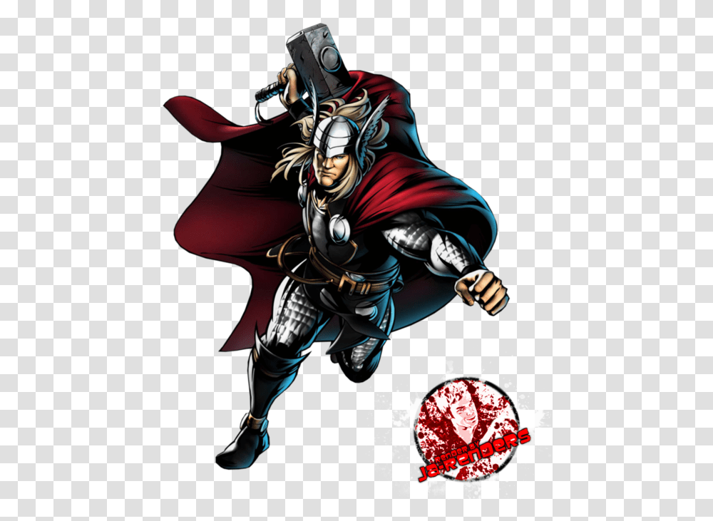 Thor Vector Black And White Download Ultimate Marvel Vs Capcom 3 Thor, Person, Human, Apparel Transparent Png