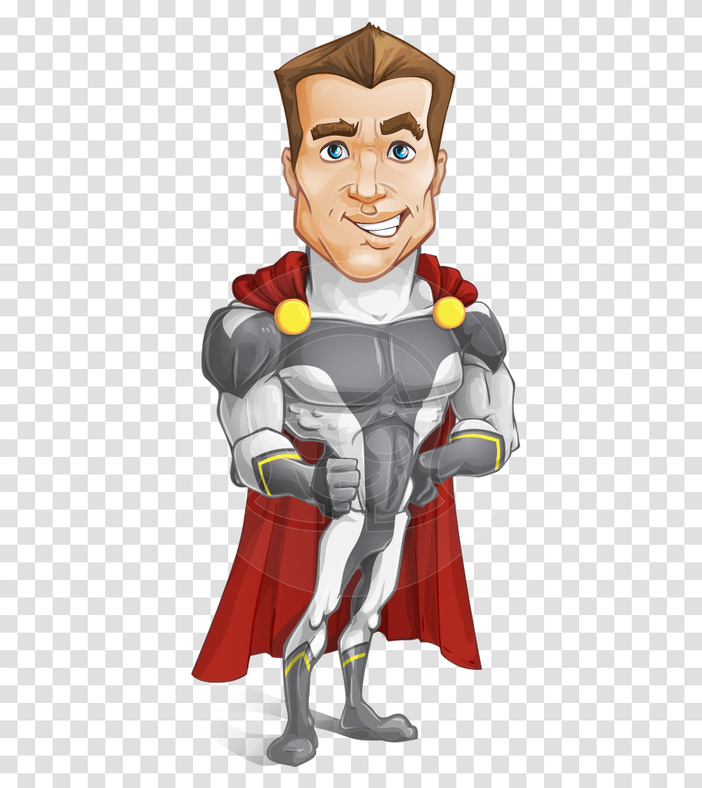 Thor Vector Cartoon Superhero, Person, Human, Hand, Chef Transparent Png