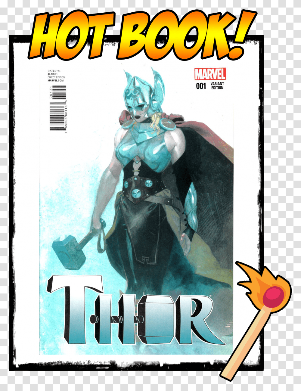 Thor Woman, Poster, Advertisement, Person, Book Transparent Png