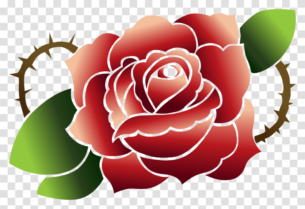 Thorns Clipart Red Roses Pdf, Flower, Plant, Blossom, Petal Transparent Png