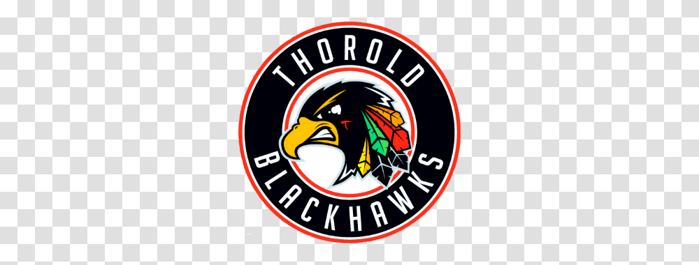 Thorold Blackhawks, Logo, Trademark, Emblem Transparent Png