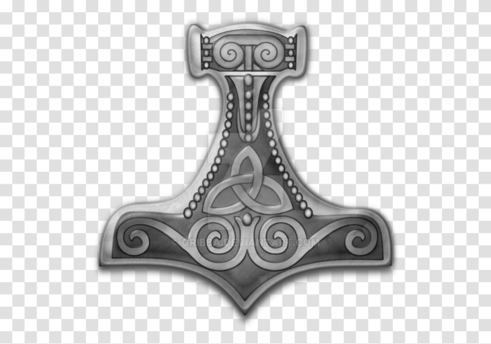 Thorquots Hammer Mjolnir, Axe, Tool, Emblem Transparent Png